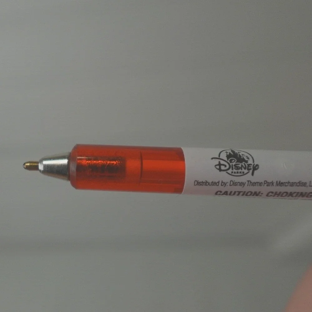 Disney Parks Minnie Mouse Pen Red & White Bow Authentic Collectible Memorabilia